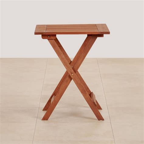 Buy (Refurbished) Juliet NXT Mango Wood Folding Outdoor Table - Brown ...