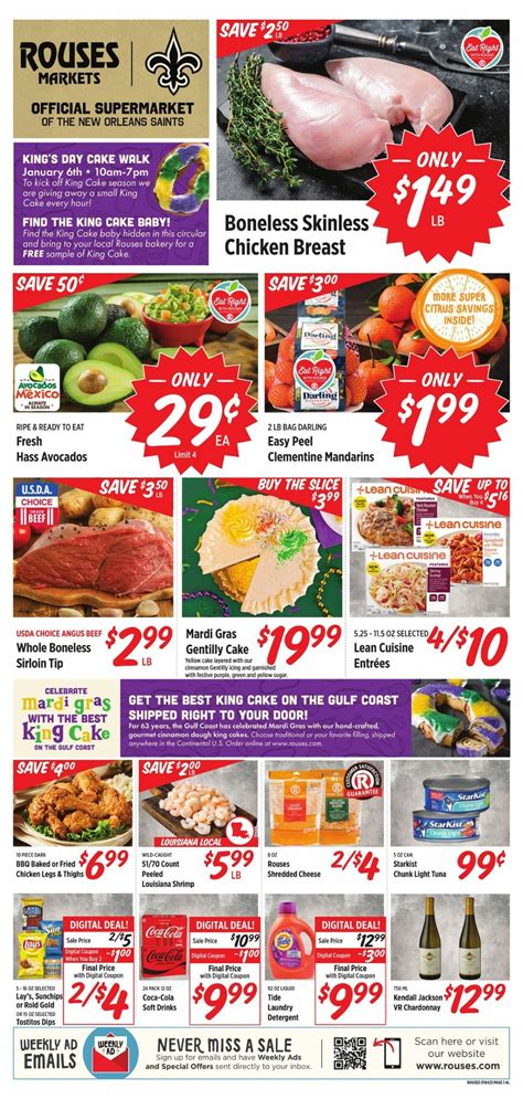 Rouses Ad Circular - 01/04 - 01/11/2023 | Rabato