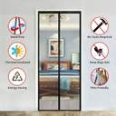 Lifekrafts 210 cm (7 ft) Door PVC Transparent Curtain Single Curtain ...