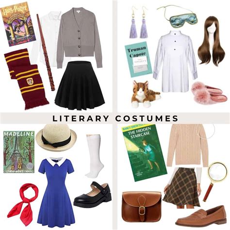 Ideas for Easy Adult Book Character Costumes - The Literary Lifestyle®