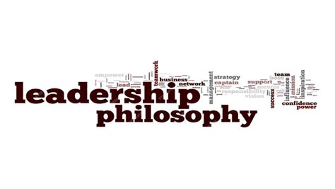 Leadership Philosophy Statement Examples 的图像结果