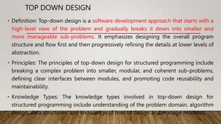 Image result for Top-Down Analysis in Structured Programming