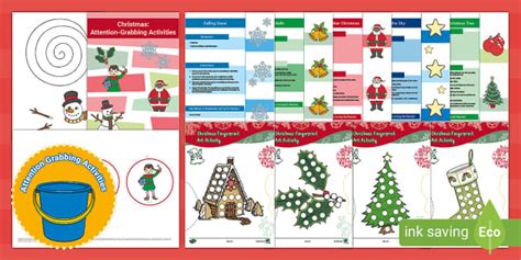 Christmas Attention Autism Activity Pack | Twinkl - Twinkl