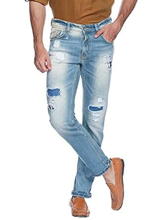 Buy Spykar Mens Light Blue Rover Fit Low Rise Jeans (Actif) (34) at ...