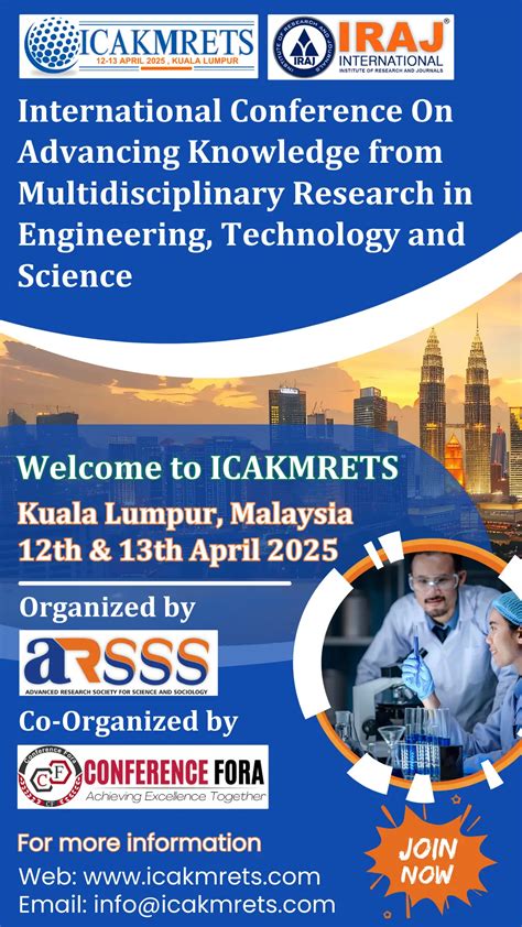 Multidisciplinary Research in Engineering, Technology Conference in ...