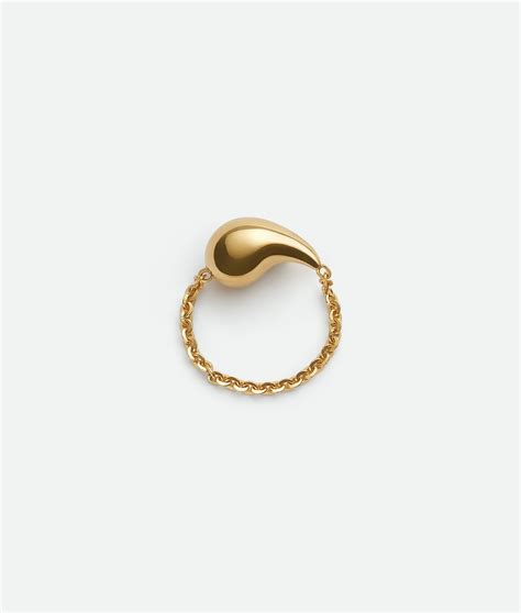 Women's Drop Ring in Yellow gold | Bottega Veneta ZW