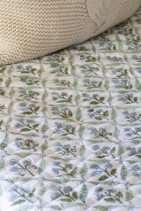 Block Print Quilts On Etsy - Sincerely, Marie Designs