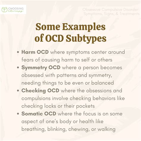 Difference Between Ocd And Ocpd Signs And Symptoms Type