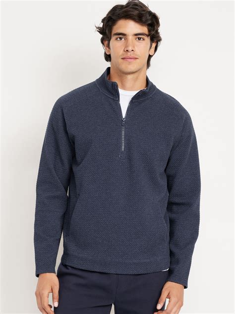 Men's Quarter Zip Sweaters | Old Navy