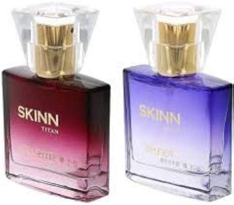 Buy Skinn By Titan |Gift Pack of Celeste & Sheer (25 ml x 2) | Perfume ...