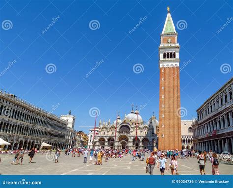 Venice - San Marco square editorial photo. Image of marks - 99034736