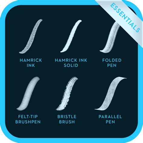 Lettering Brushes for Photoshop (Deluxe) — The Studio of Ryan Hamrick