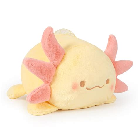 Buy Ditucu Cute Axolotl Plush Pillow Soft Salamander Stuffed Animal ...