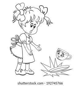 Image result for Drop Something Cartoon