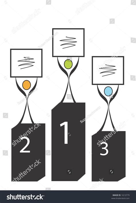 Thirdsecondfirst Vector Stock Vector (Royalty Free) 1613779 | Shutterstock