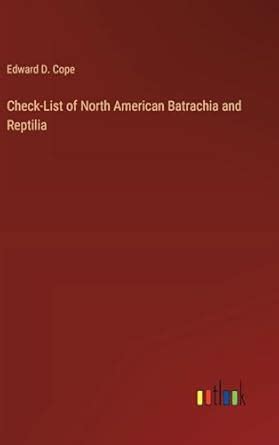 Buy Check-List of North American Batrachia and Reptilia Book Online at ...