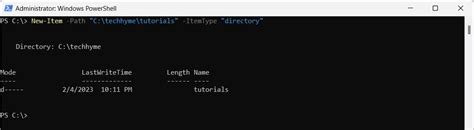 Creating New Files and Directories Using Windows PowerShell New-Item ...