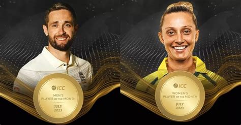 Ashleigh Gardner and Chris Woakes Named ICC Players of the Month for ...