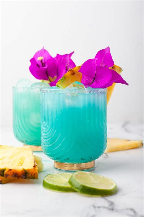 Blue hawaiian drink – Artofit