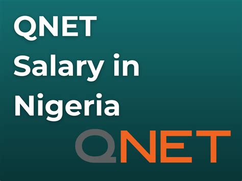 QNET Salary Structure in Nigerian Naira 2026 - InquireSalary