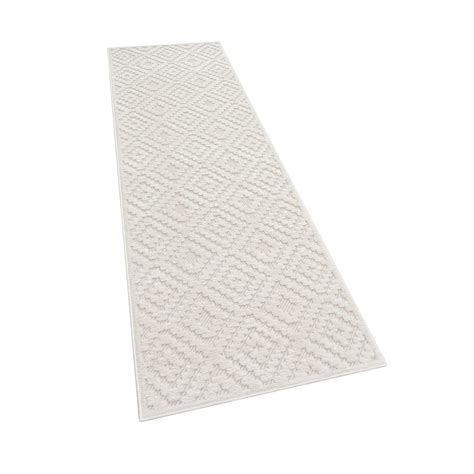 Paco Home Indoor & Outdoor Rug with Moroccan Pattern in Cream - 2'8" x ...