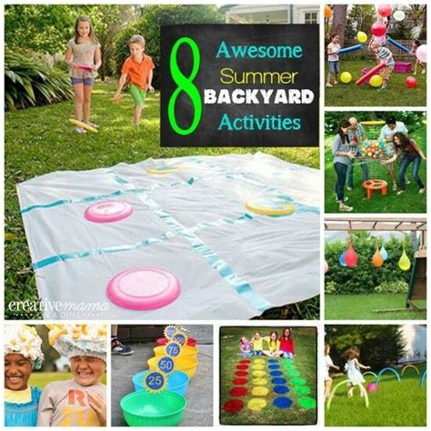 Image result for Fun Backyard Activities