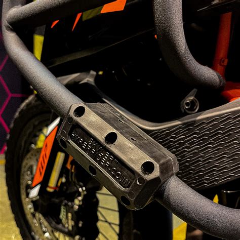 Hyperrider KTM Adventure 390 250 Crash Guard Type 1 Black (HRADV004S ...