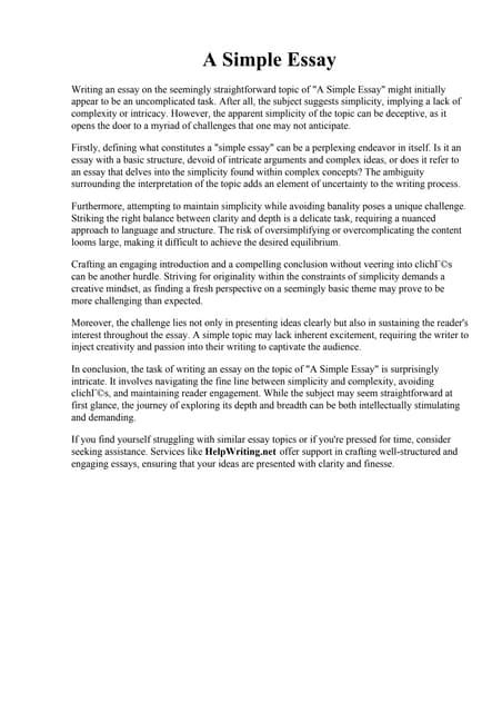 Basic Essay Example 的图像结果