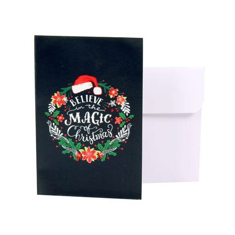 Christmas Greeting Card & Envelope Magic 4 X 6inch 2pc – Itsy Bitsy