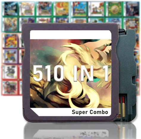 Amazon.com: Looyat 510 in 1 Games, Super Combo Game Cartridge, 510 ...
