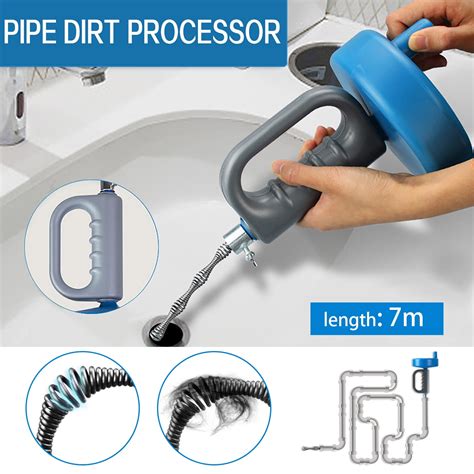 VOAVEKE Drains Clog Remover,Drains Cleaner,Pipe Snake Sink Hair Remover ...