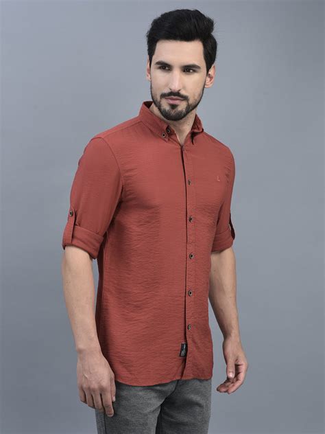 Canoe Men Long Sleeve Button Down Collar Casual Shirt – CANOE TRENDS