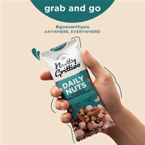 Daily Nuts Roasted in Himalayan Pink Salt (Pack of 6 x 35g each) - 210 ...