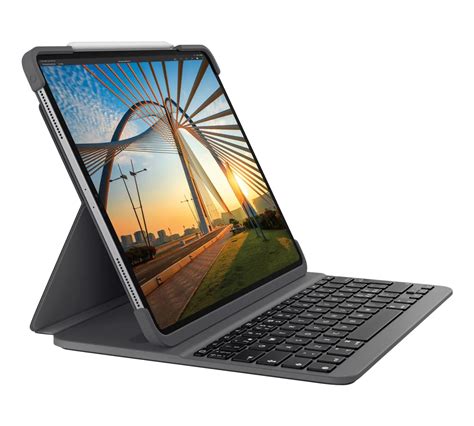Logitech Slim Folio Pro Backlit Bluetooth Keyboard for iPad Pro 12.9 ...