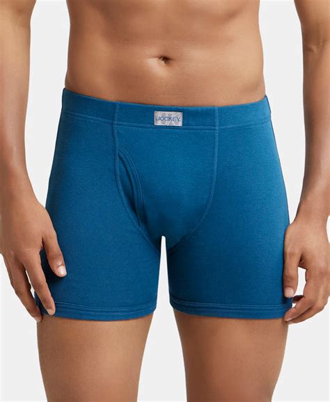 Buy Super Combed Cotton Rib Solid Boxer Brief with Ultrasoft and ...
