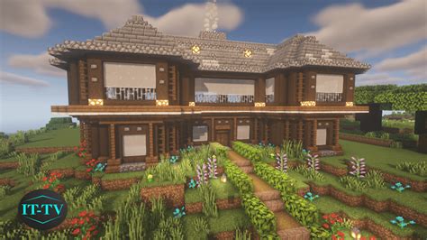 Big Minecraft House Tutorial 的图像结果