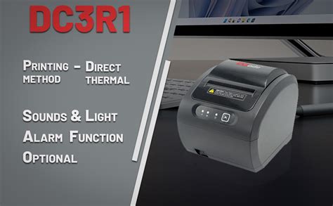 DCode Thermal Printer (DC3R1-3 inch) USB Interface Thermal Printing ...
