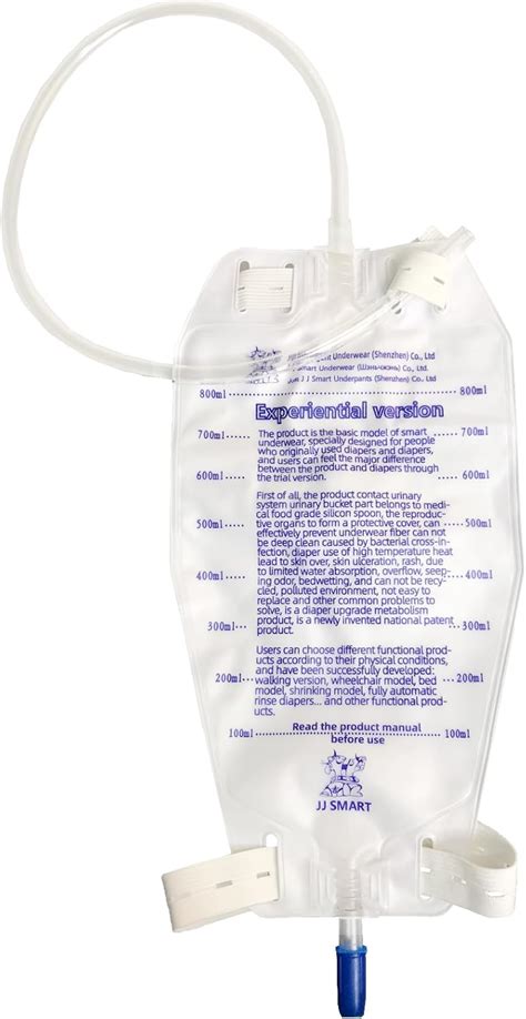 JIIT Baiibai 800ml Leg Bag for External Urine Collection India | Ubuy