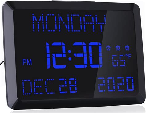 ROCAM Digital Wall Clock,11.5 Large Display Digital India | Ubuy