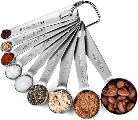 The Pioneer Woman 8-Piece Plastic Measuring Spoons Set - Walmart.com