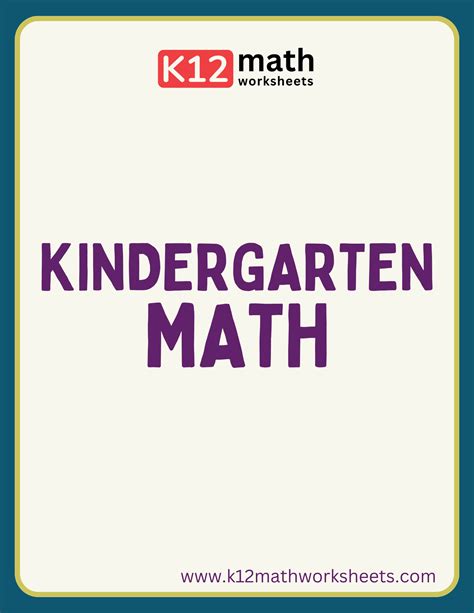 Kindergarten Math Worksheets 的图像结果