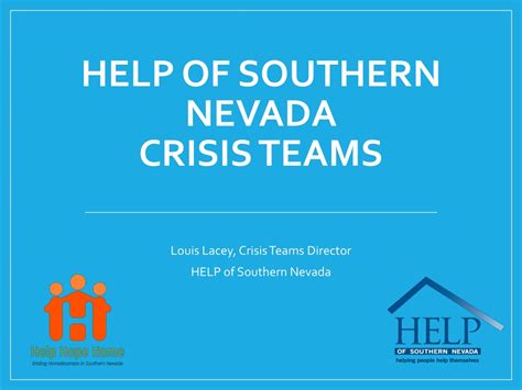 PPT - HELP of Southern Nevada Crisis Teams PowerPoint Presentation ...