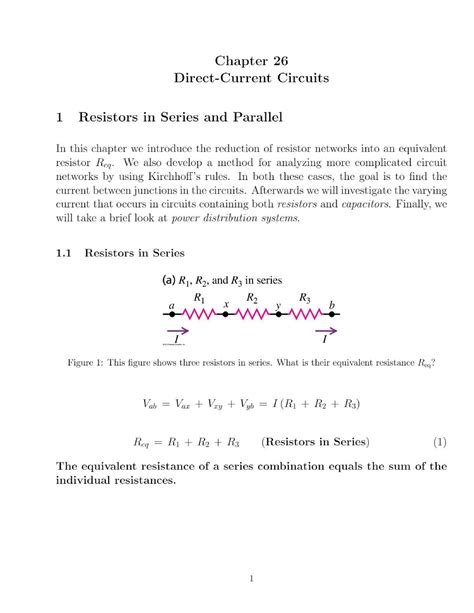 Image result for Direct Current Circuits