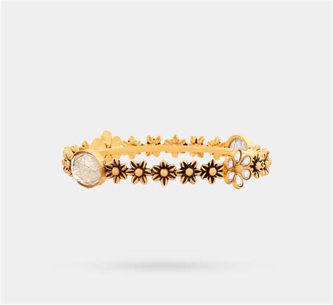Antique special precious stone bangle – Meralda Jewels