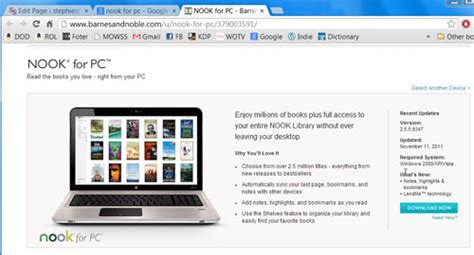 Image result for Install Nook On Computer