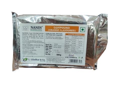 Nandi international Compound ORANGE FLAVOURED 500g – Bakeworld Retails ...