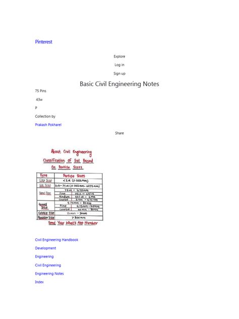 Image result for Civil Engineering Notes