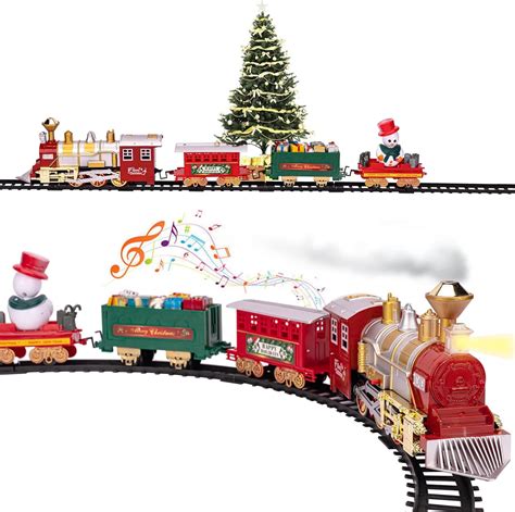 Buy Farsaw Train Set - Christmas Train Sets for Under The Tree with ...
