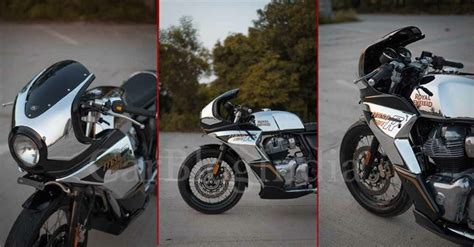 All-Chrome Royal Enfield FF650 Cafe R Custom is a Retro Eye Candy ...