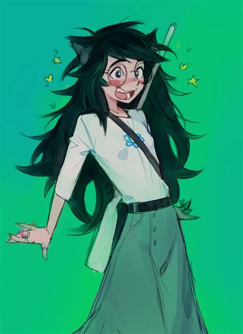 jade harley (homestuck) drawn by lacryboy | Danbooru